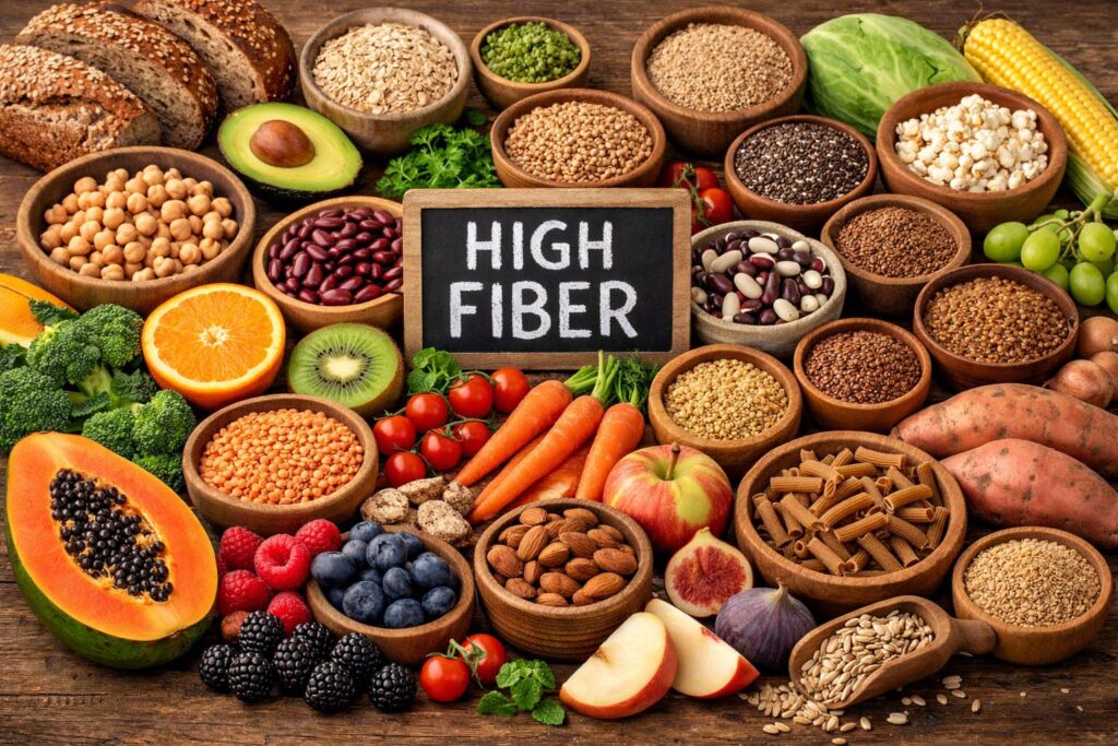 Foods High in Fiber