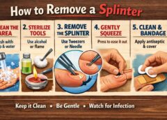 How to Remove a Splinter Safely
