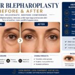 lower blepharoplasty before and after