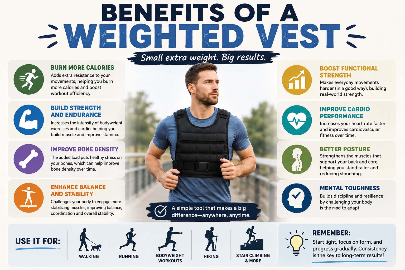 benefits of a weighted vest