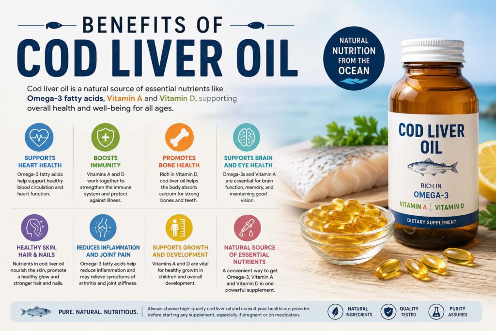 benefits of cod liver oil