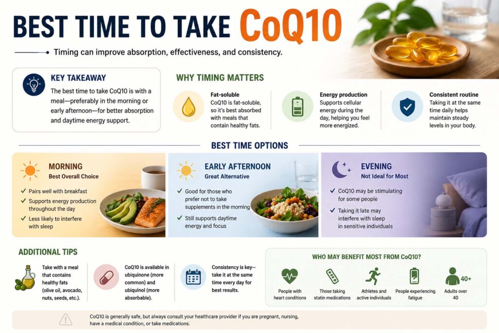 best time to take coq10
