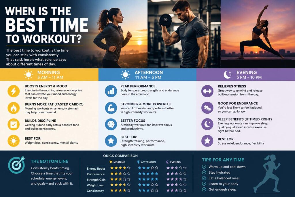 when is the best time to workout