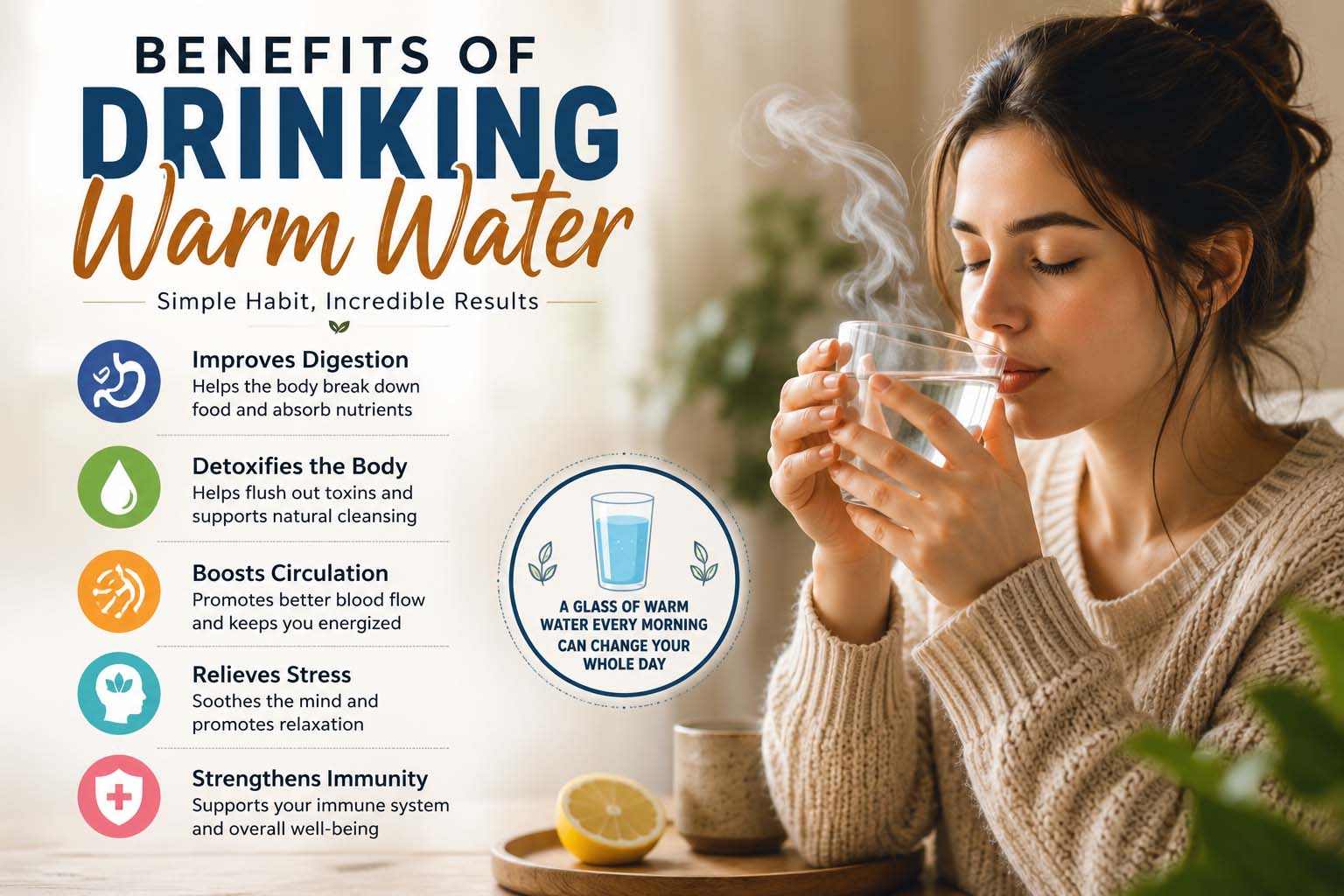 benefits of drinking warm water