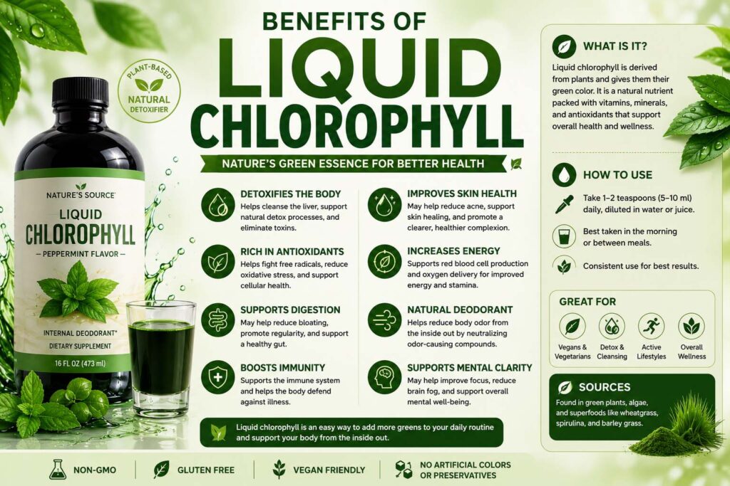 benefits of liquid chlorophyll