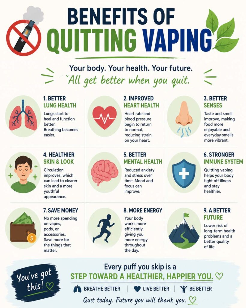 benefits of quitting vaping