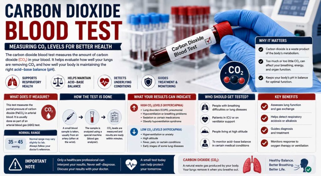 carbon dioxide blood test