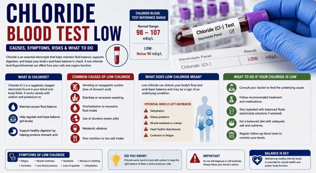 chloride blood test low