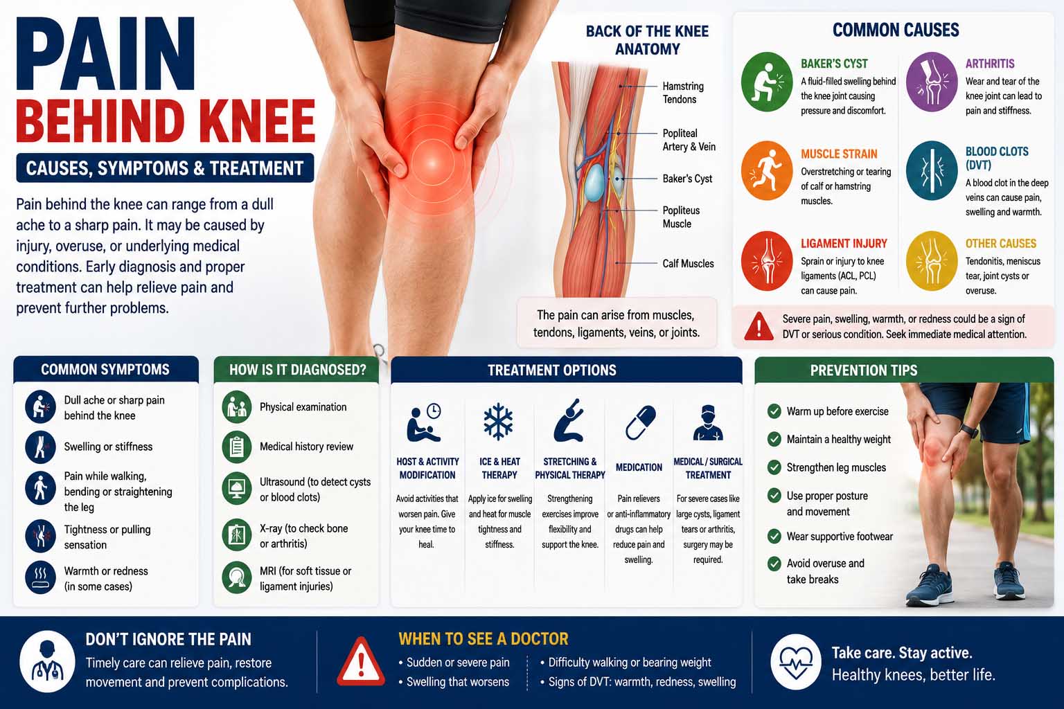 pain behind knee