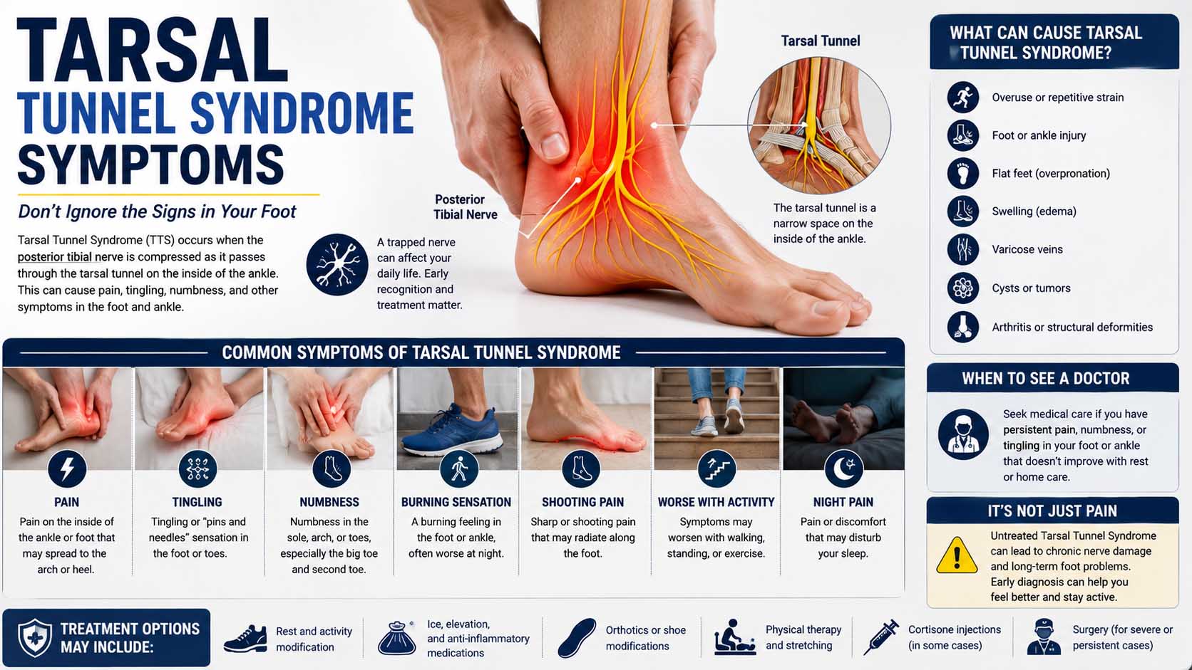 tarsal tunnel syndrome symptoms