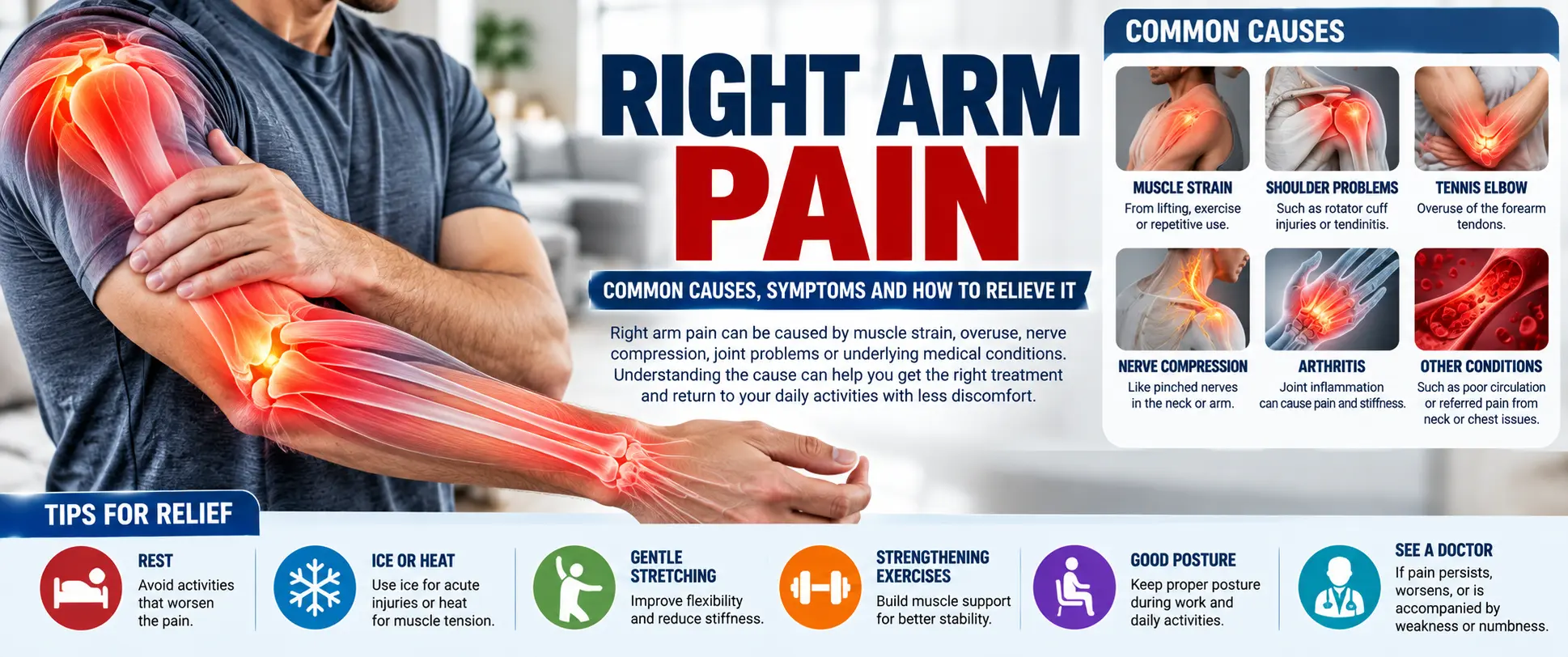 right arm pain