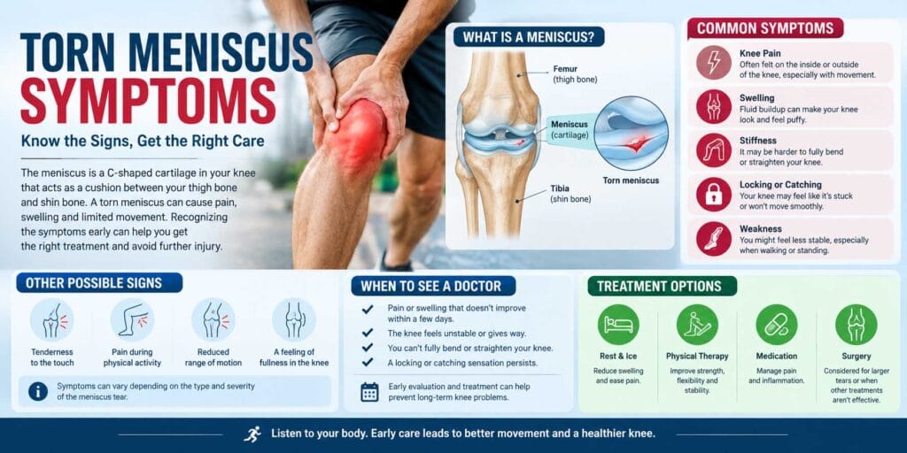 torn meniscus symptoms